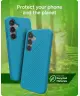 ZAGG Luxe Samsung Galaxy S25 Hoesje Back Cover 3M Valbescherming Blauw