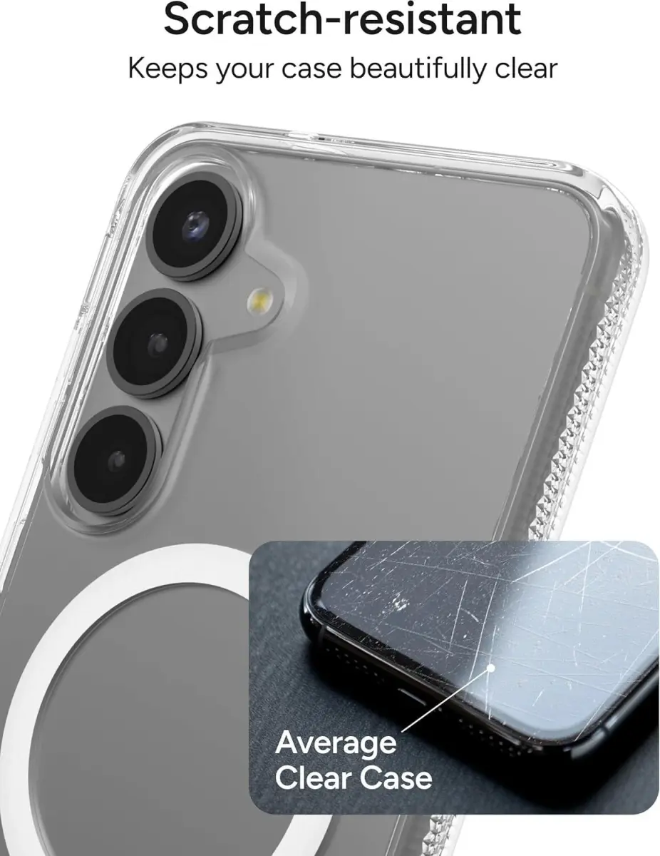 ZAGG Crystal Palace Snap Samsung Galaxy S25 Hoesje Magsafe DropProof Transparant afbeelding 5