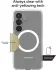 ZAGG Crystal Palace Snap Samsung Galaxy S25 Hoesje Magsafe DropProof Transparant afbeelding 6
