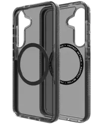 ZAGG Santa Cruz Snap Samsung Galaxy S25 Hoesje Magnetic Back Cover Zwart afbeelding