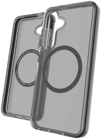 ZAGG Santa Cruz Snap Samsung Galaxy S25 Hoesje Magnetic Back Cover Zwart afbeelding 3