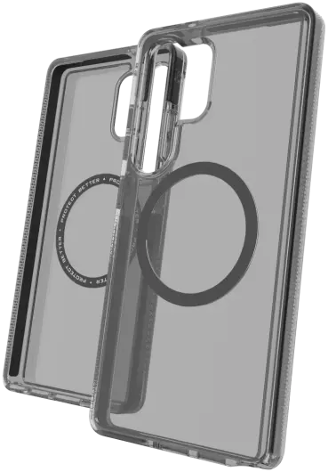 ZAGG Santa Cruz Snap Samsung Galaxy S25 Ultra Hoesje Magnetic Back Cover Zwart afbeelding 3