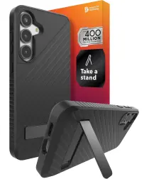 ZAGG Denali Kickstand Samsung Galaxy S25 Plus Hoesje Back Cover Zwart