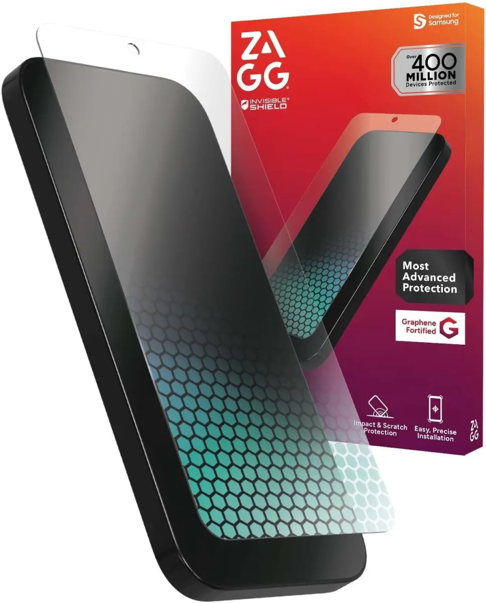 ZAGG InvisibleShield Fusion XTR4 Samsung Galaxy S25 Screen Protector afbeelding 1
