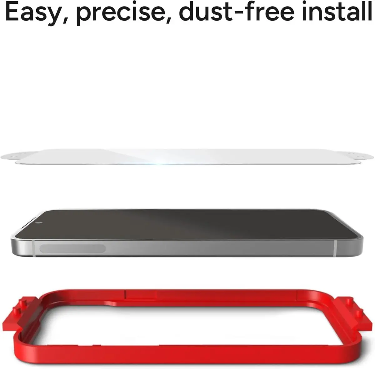 ZAGG InvisibleShield Fusion XTR4 Samsung Galaxy S25 Screen Protector afbeelding 4