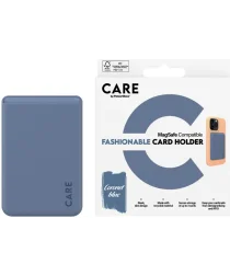 PanzerGlass CARE Fashionable Siliconen MagSafe Kaarthouder Blauw