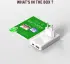 4Smarts FlatPlug 65W Power Delivery / Quick Charge USB-C / USB-A Adapter Wit afbeelding 11