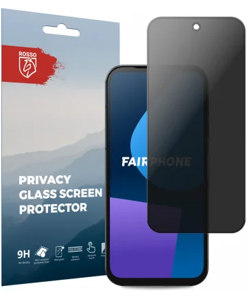 Rosso FairPhone 5 9H Tempered Glass Screen Protector Privacy Screen Protectors