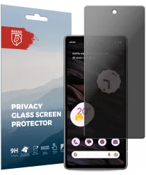 Rosso Google Pixel 7a 9H Tempered Glass Screen Protector Privacy