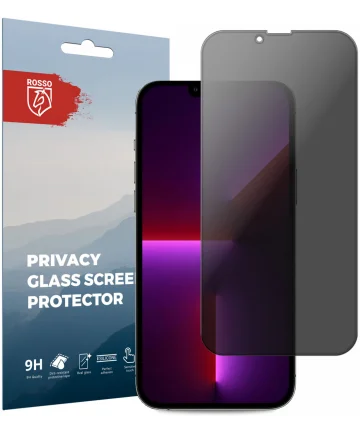 Rosso Apple iPhone 13 Pro Max 9H Tempered Glass Screen Protector Privacy Screen Protectors