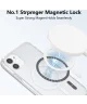 Apple iPhone 11 Hoesje Hard Back Cover met MagSafe Transparant