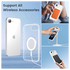 Apple iPhone 16e Hoesje Hard Back Cover met MagSafe Transparant afbeelding 5