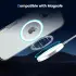 Apple iPhone 16 Hoesje Hard Back Cover met MagSafe Transparant afbeelding 3