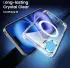 Apple iPhone 16 Hoesje Hard Back Cover met MagSafe Transparant afbeelding 4