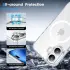 Apple iPhone 16 Hoesje Hard Back Cover met MagSafe Transparant afbeelding 5