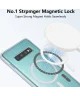 Samsung Galaxy S10 Hoesje Hard Back Cover met MagSafe Transparant