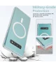 Samsung Galaxy S10 Hoesje Hard Back Cover met MagSafe Transparant