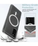 Samsung Galaxy S20 Hoesje Hard Back Cover met MagSafe Transparant