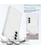 Samsung Galaxy S21 Hoesje Hard Back Cover met MagSafe Transparant