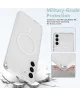 Samsung Galaxy S22 Hoesje Hard Back Cover met MagSafe Transparant