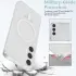 Samsung Galaxy S23 Hoesje Hard Back Cover met MagSafe Transparant afbeelding 4