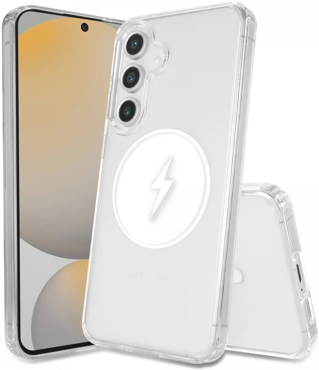 Samsung Galaxy S24 FE Hoesje Hard Back Cover met MagSafe Transparant afbeelding 8