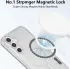 Samsung Galaxy S24 FE Hoesje Hard Back Cover met MagSafe Transparant afbeelding 2
