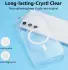 Samsung Galaxy S24 FE Hoesje Hard Back Cover met MagSafe Transparant afbeelding 3