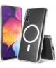 Samsung Galaxy A50 Hoesje Hard Back Cover met MagSafe Transparant