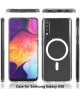 Samsung Galaxy A50 Hoesje Hard Back Cover met MagSafe Transparant