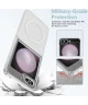 Samsung Galaxy Z Flip 5 Hoesje Hard Back Cover met MagSafe Transparant