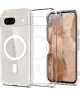 Google Pixel 8a Hoesje Hard Back Cover met MagSafe Transparant