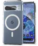 Google Pixel 8 Pro Hoesje Hard Back Cover met MagSafe Transparant