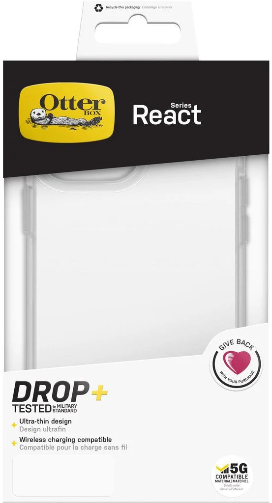 OtterBox React Apple iPhone 13 Pro Max Hoesje Back Cover Transparant afbeelding 5