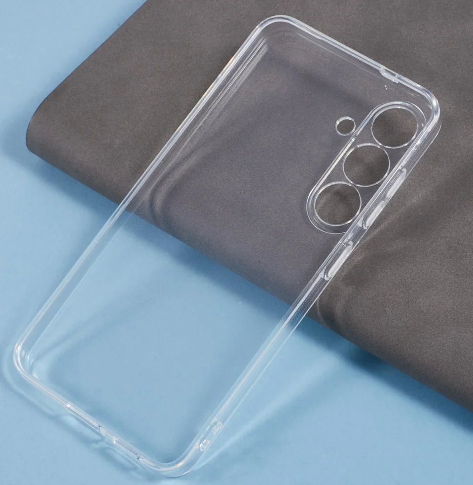 Samsung Galaxy S25 Hoesje Dun TPU Back Cover Transparant afbeelding 7