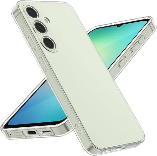 Samsung Galaxy S25 Hoesje Dun TPU Back Cover Transparant afbeelding 2