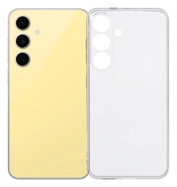 Samsung Galaxy S25 Hoesje Dun TPU Back Cover Transparant afbeelding