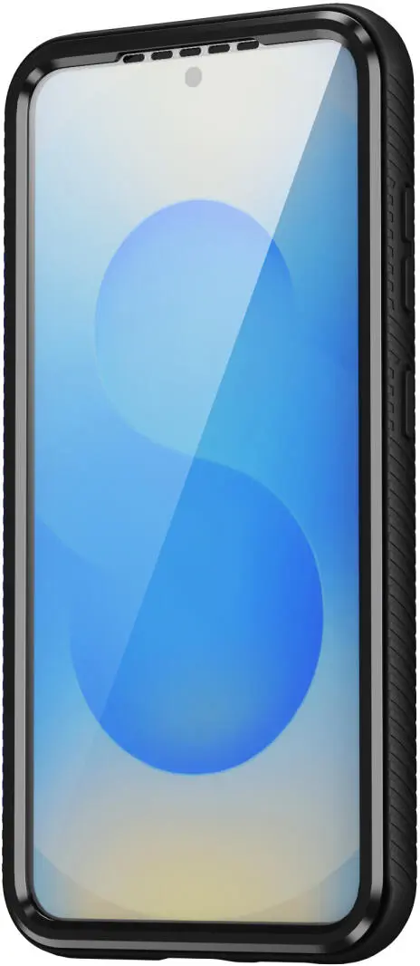 Samsung Galaxy S25 Hoesje Full Protect 360° Cover met MagSafe / Qi2 Zwart afbeelding 7
