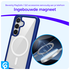 Samsung Galaxy S25 Hoesje Full Protect 360° Cover met MagSafe / Qi2 Blauw afbeelding 5