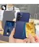 Samsung Galaxy S25 Hoesje 3-in-1 Pasjes Portemonnee Back Cover Blauw