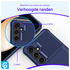 Samsung Galaxy S25 Hoesje 3-in-1 Pasjes Portemonnee Back Cover Blauw afbeelding 3