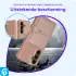 Samsung Galaxy S25 Hoesje 3-in-1 Pasjes Portemonnee Back Cover Roze afbeelding 4