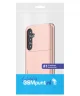 Samsung Galaxy S25 Hoesje met Slider Kaarthouder Back Cover Roze