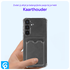 Samsung Galaxy S24 Hoesje Dun TPU met Pasjeshouder Back Cover Transparant afbeelding 4