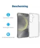 Samsung Galaxy S25 Plus Hoesje Schokbestendig en Dun TPU Back Cover Transparant