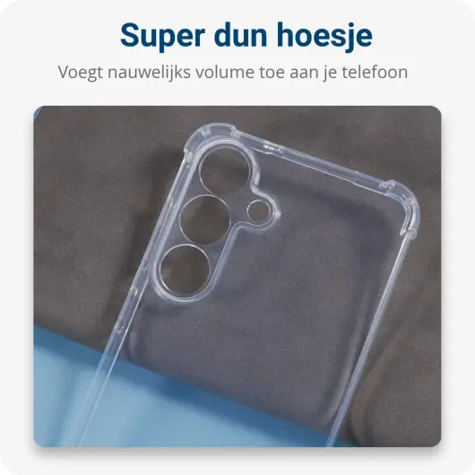 Samsung Galaxy S25 Plus Hoesje met Koord Schokbestendig TPU Transparant afbeelding 5