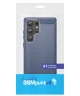 Samsung Galaxy S25 Ultra Hoesje Geborsteld TPU Flexibele Back Cover Blauw