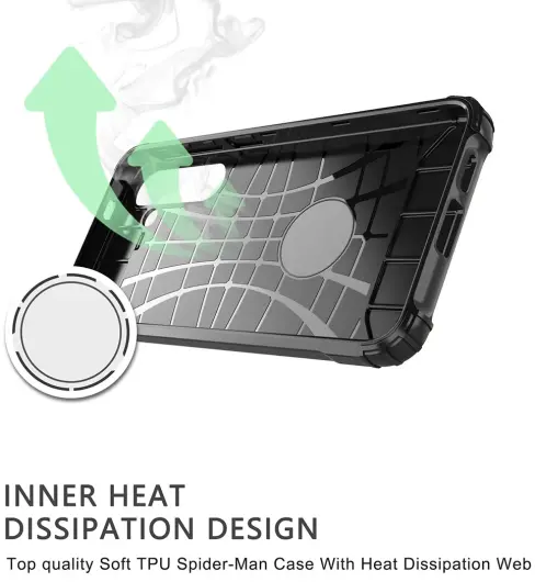 Samsung Galaxy S25 Ultra Hoesje Shock Proof Hybride Back Cover Zwart afbeelding 5
