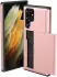 Samsung Galaxy S25 Ultra Hoesje met Slider Kaarthouder Back Cover Roze afbeelding 2