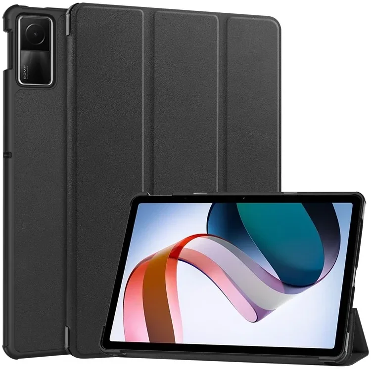 Xiaomi Redmi Pad SE Hoes Tri-Fold Book Case met Standaard Zwart afbeelding 1